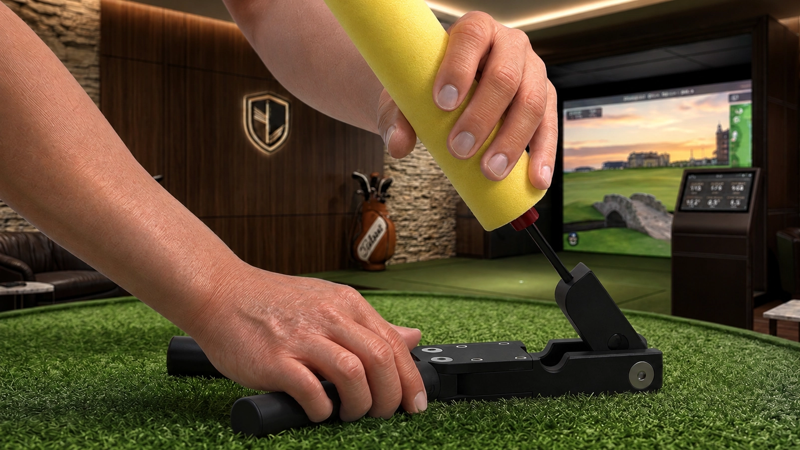 Versa Stand by Nu Swing - Best compact golf swing training aid